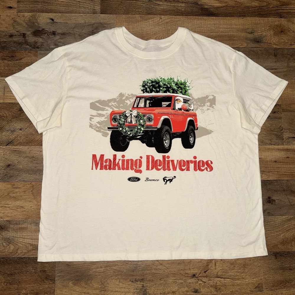 Ford Official Licensed Product‎ Ford Bronco Making Deliveries  Size XL (16-18)